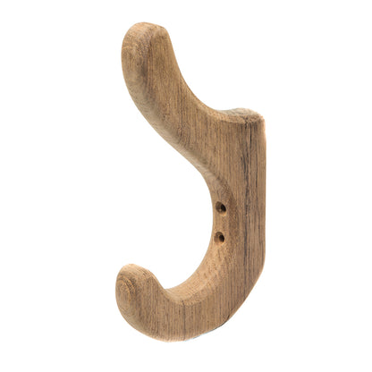 Whitecap Teak Utility Hook – Sturdy Wall-Mount Hook for Clothing, Hats, and Gear