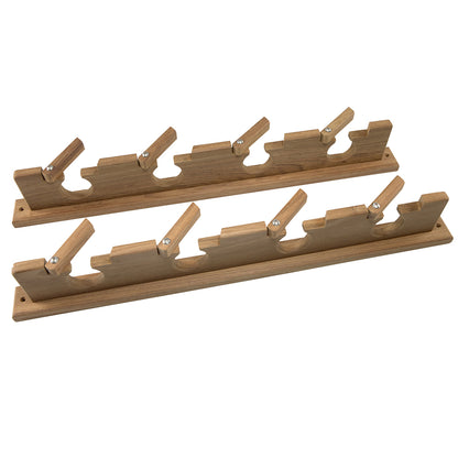Whitecap Teak Lock-In Four-Rod Storage Rack Model 60620