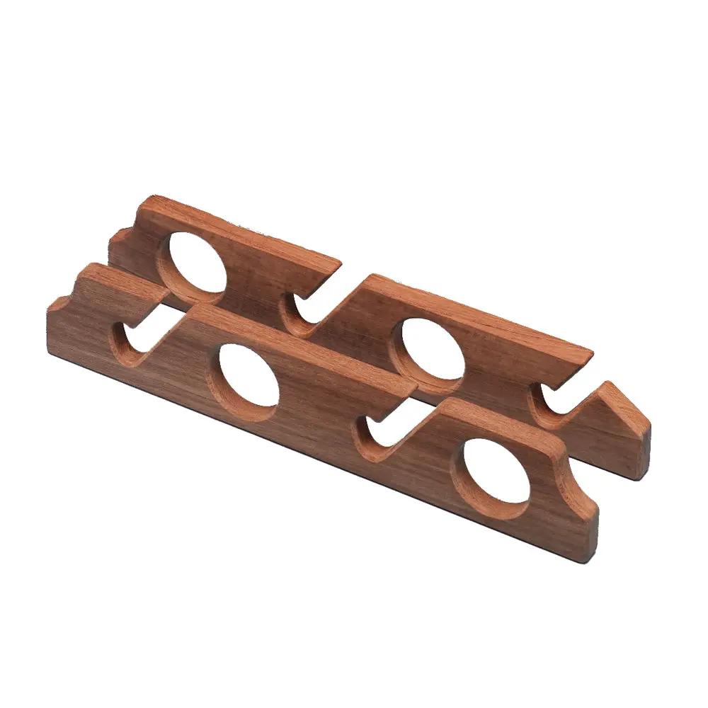 Whitecap Teak Four-Rod Storage Rack Pair (Part Number 60612) by Whitecap