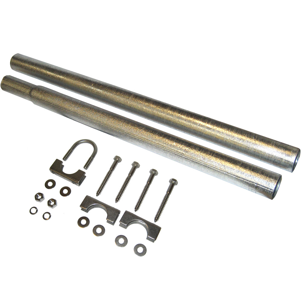 Davis Instruments Mounting Pole Kit Part 7717 for Vantage Stations and Sensors