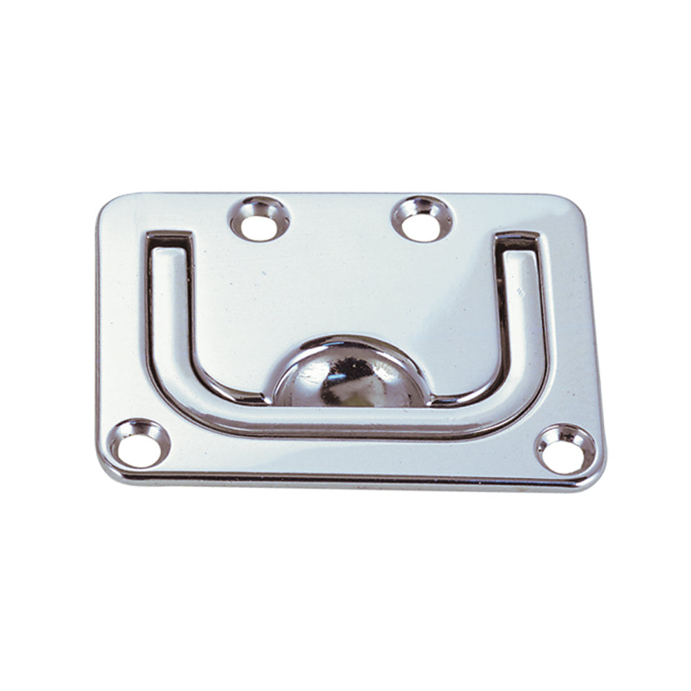 Perko Flush Lifting Handle 1220DP0CHR - Chrome Plated Zinc for Marine and Industrial Applications