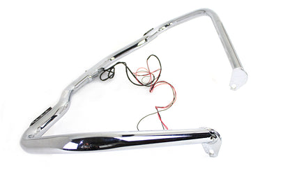 V-Twin Chrome Front Turn Signal Highway Bar for Harley Davidson FLT (Part #21046)