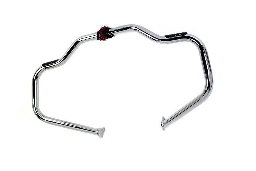 V-Twin Chrome Front Turn Signal Highway Bar for Harley Davidson FLT Models (Part No. 21047)
