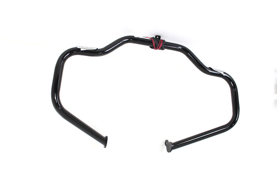 V-Twin 21047B Black Front Turn Signal Highway Bar for Harley Davidson FLT