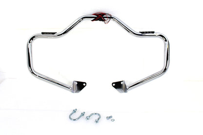 V-Twin Chrome Front Turn Signal Highway Bar for Harley Davidson FXD (2006-2015)