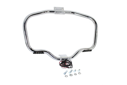 V-Twin Chrome Front Turn Signal Highway Bar for Harley Davidson XL (2004-2013)