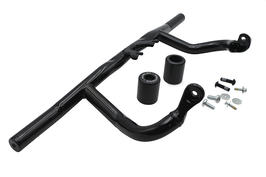 OE Flat Out Engine Bar Gloss Black for Harley Davidson FLT Models