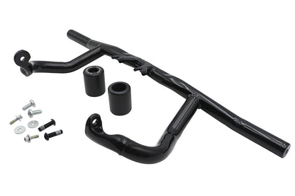 OE Flat Out Engine Bar Gloss Black for Harley Davidson FLT Models