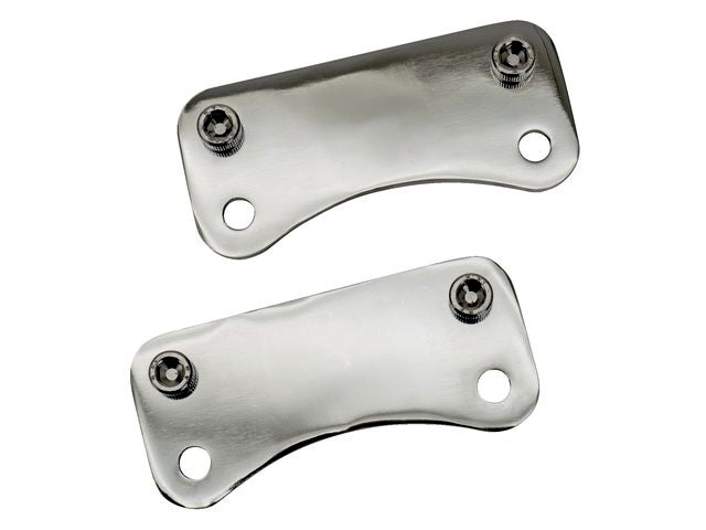 Wyatt Gatling Fender Mount Bracket Set Chrome for Harley Davidson FLT Models with 21-Inch Wheels