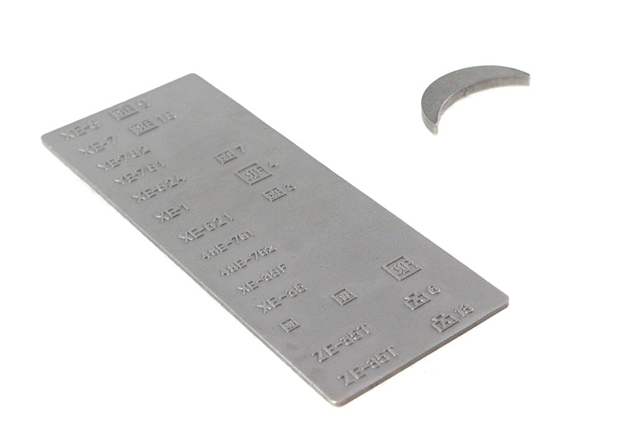 V-Twin Forging Number Plate with Neck Extension Set for Harley Davidson 1947 FL & EL