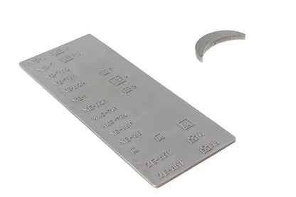 V-Twin Forging Number Plate with Neck Extension Set for Harley Davidson 1947 FL & EL