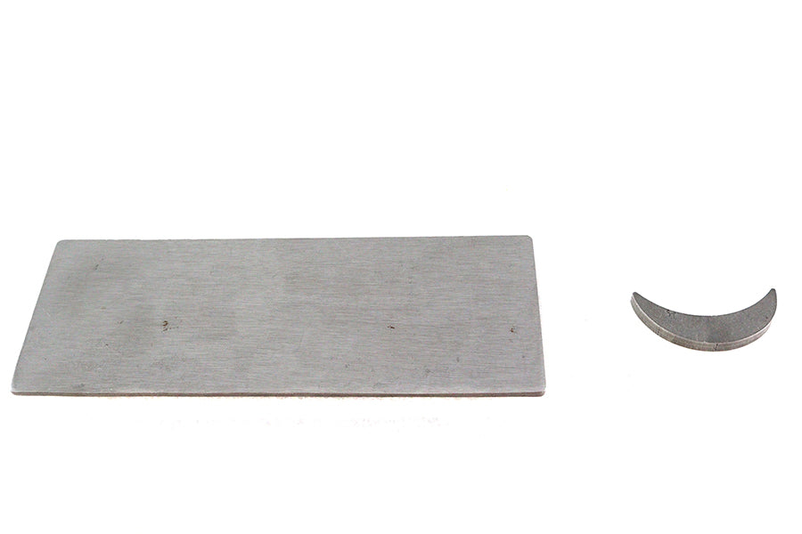 V-Twin Forging Number Plate with Neck Extension Set for Harley Davidson 1947 FL & EL