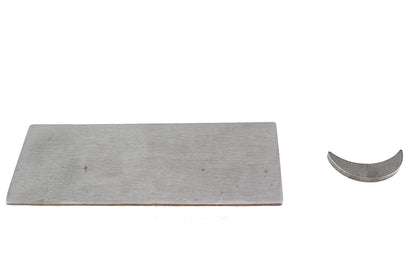V-Twin Forging Number Plate with Neck Extension Set for Harley Davidson 1947 FL & EL