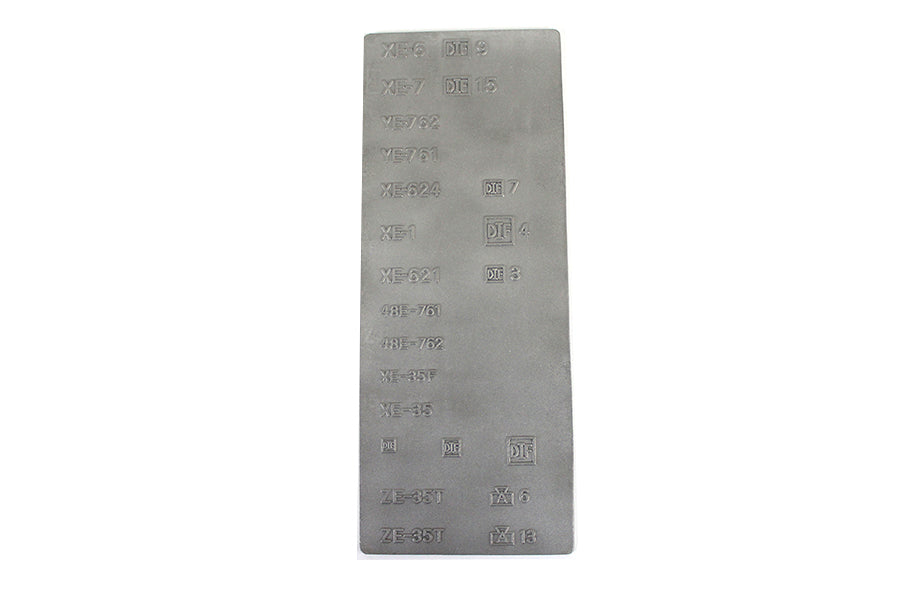 V-Twin Rigid Frame Forging Hallmark Plate for Harley Davidson Custom 1936-1945