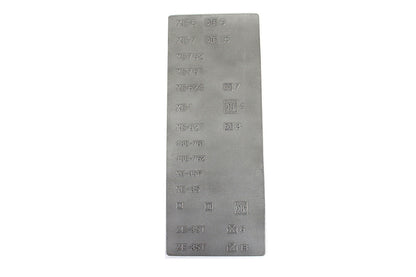 V-Twin Rigid Frame Forging Hallmark Plate for Harley Davidson Custom 1936-1945