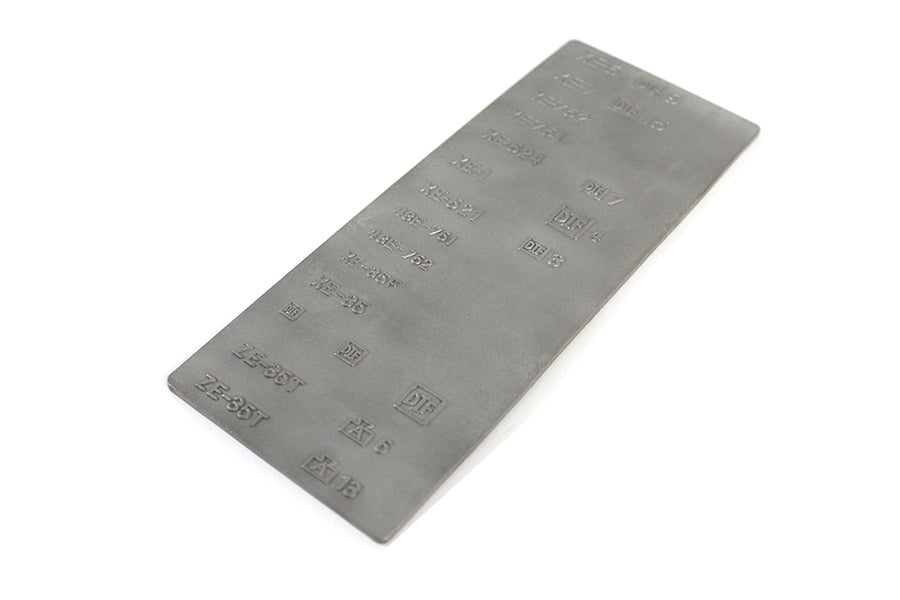 V-Twin Rigid Frame Forging Hallmark Plate for Harley Davidson Custom 1936-1945