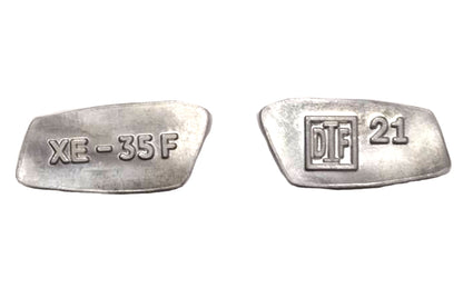 V-Twin 1948-1957 Neck Hallmark Number Plate Set for Harley Davidson FL Models