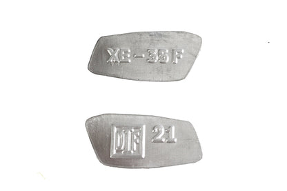 V-Twin 1948-1957 Neck Hallmark Number Plate Set for Harley Davidson FL Models
