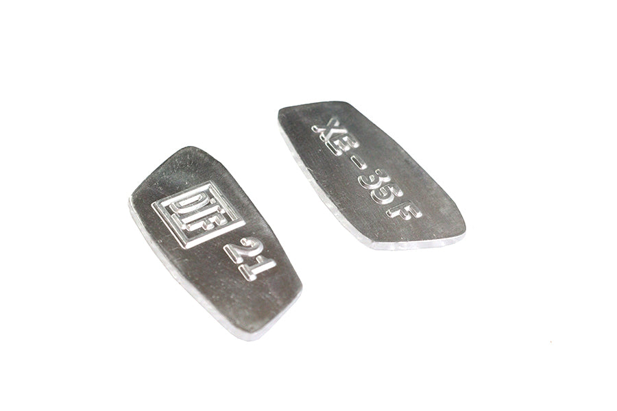 V-Twin 1948-1957 Neck Hallmark Number Plate Set for Harley Davidson FL Models