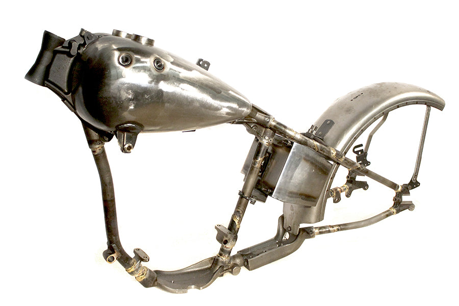 V-Twin 45 Inch WL Frame, Tank and Fender Kit for Harley Davidson W Models (1936-1945)