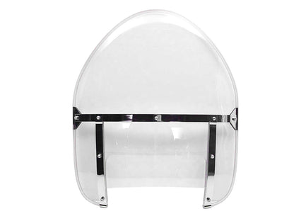 V-Twin Replica Assembled Clear Windshield for Harley Davidson FL Models (1949-1958)