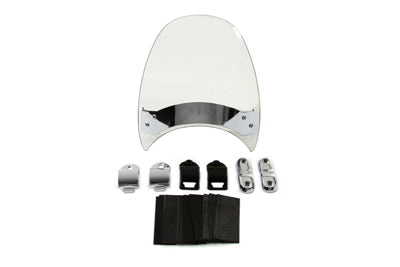 National Cycle Flyscreen Windshield with Light Grey Tint for Harley Davidson FXR (1982-1991)