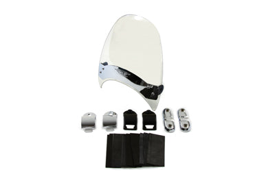 National Cycle Flyscreen Windshield with Light Grey Tint for Harley Davidson FXR (1982-1991)