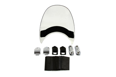 National Cycle Flyscreen Windshield with Light Grey Tint for Harley Davidson FXR (1982-1991)