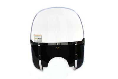 National Cycle Beaded Windshield Black Lower for Harley Davidson FXST (1984-1993)