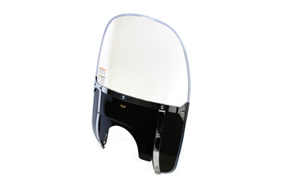 National Cycle Beaded Windshield Black Lower for Harley Davidson FXST (1984-1993)