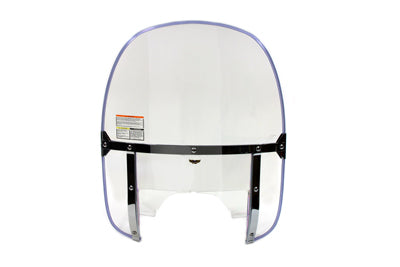 National Cycle Beaded Windshield with Clear Lower for Harley Davidson FL Models