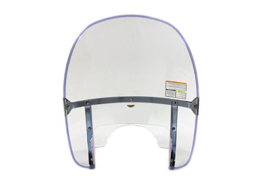 National Cycle Beaded Windshield with Clear Lower for Harley Davidson FL Models