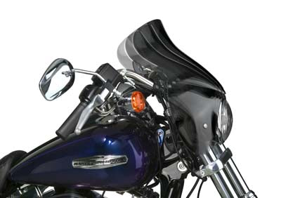 National Cycle Wave Q R Windshield with Dark Tint for Harley Davidson FXD and FXDB Models (Part N21601)