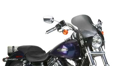 National Cycle Wave Q R Windshield with Dark Tint for Harley Davidson FXD and FXDB Models (Part N21601)