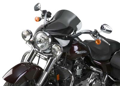 National Cycle Wave Q R Windshield with Dark Tint for Harley Davidson FLHR (1994-2003)