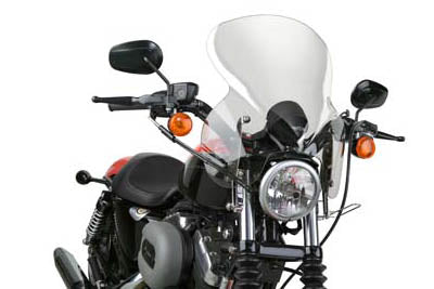 National Cycle Wave Q R Windshield with Dark Tint for Harley Davidson XL (Part N21610)