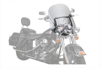 National Cycle Spartan Quick Release Windshield for Harley Davidson FLST Models