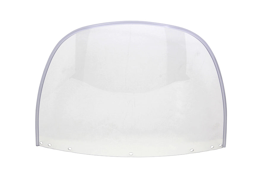 National Cycle Beaded Windshield Top for Harley Davidson FL Models - Replacement Beaded Windshield with 7-Bolt Pattern