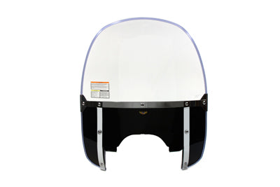 National Cycle Beaded Windshield Black Lower for Harley Davidson FL Models