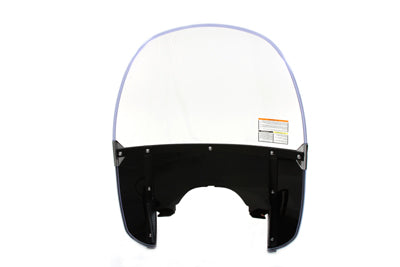 National Cycle Beaded Windshield Black Lower for Harley Davidson FL Models