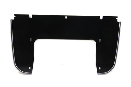 National Cycle Beaded Lower Windshield Black for Harley Davidson FL (1960-1969)