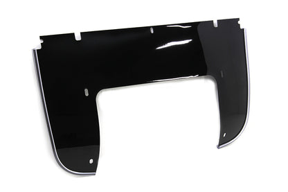 National Cycle Beaded Lower Windshield Black for Harley Davidson FL (1960-1969)