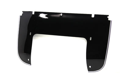 National Cycle Beaded Lower Windshield Black for Harley Davidson FL (1960-1969)