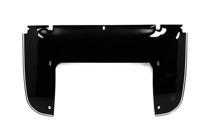 National Cycle Beaded Lower Windshield Black for Harley Davidson FL (1960-1969)