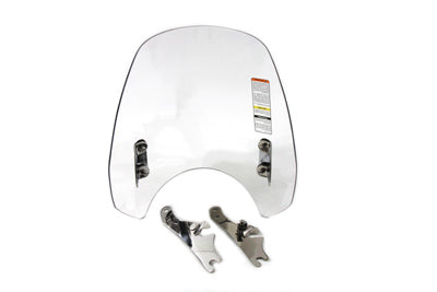 National Cycle Switchblade Detachable Clear Windshield for Harley Davidson FXD (1993-2002)