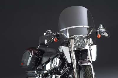 National Cycle Switchblade Detachable Clear 2-Up Windshield for Harley Davidson FLST Models