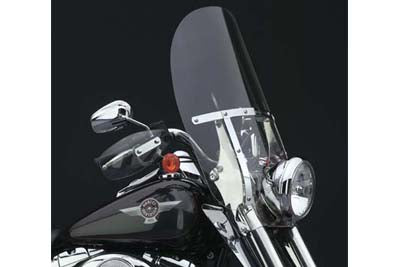 National Cycle Switchblade Detachable Clear 2-Up Windshield for Harley Davidson FLST Models