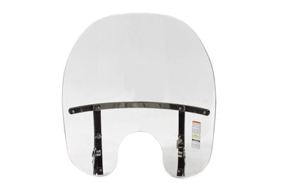 National Cycle Switchblade Detachable Clear 2-Up Windshield - Model N21133