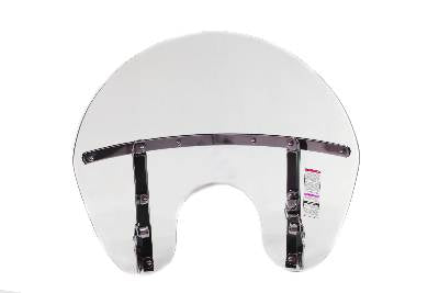 National Cycle Switchblade Detachable Clear Chopped Windshield for Harley Davidson FXST Models