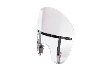 National Cycle Switchblade Detachable Clear Chopped Windshield - Part N21431A